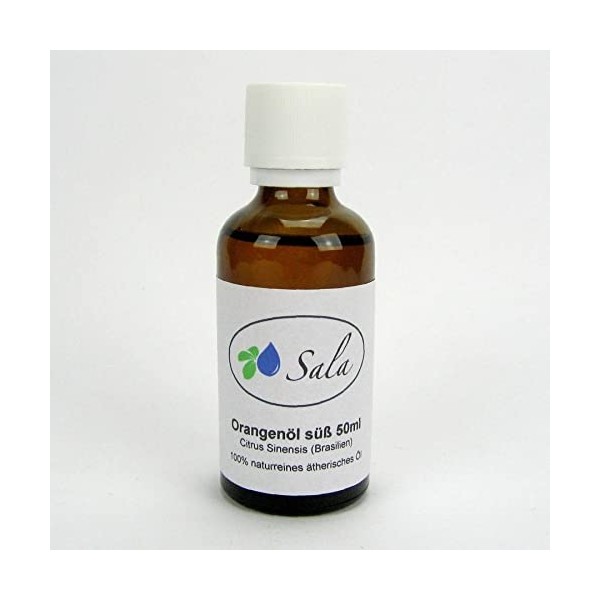 Sala Orange Oil Spain Essential Oil Sweet Cold Pressed Natural Pure (50 ml)