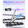 New bee Guitar Cable 10 ft Electric Instrument Cable Bass
