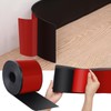 Frienda Flexible Baseboard Molding Trim Peel and Stick Vinyl Wall