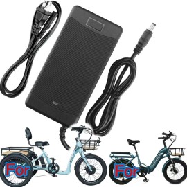 RXQMXG ⚡3A AC  Adapter For EMOJO Bull Cargo Trike | Bobcat Pro Electric Bike Power