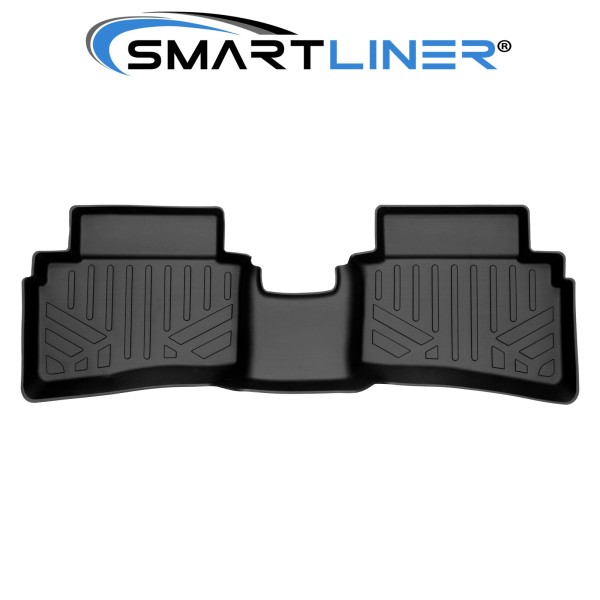 SMARTLINER Custom Fit Floor Mats 2nd Row Black for 2020-2025