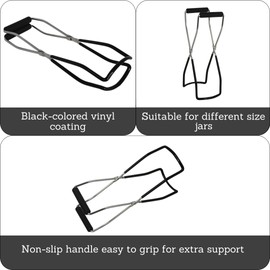 Mirro Jar Lifter, Extra Large, Black
