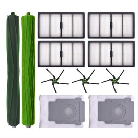 Neutop Replacement Parts Compatible with iRobot Roomba S Series S9, S9+, Plus Robot Vacuums, Replenishment Kit with 1 Roller 4 Filters 3 Side Brushes 2 Disposal Bags.