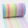 2.5cm*25 Yards Polyester Lace Ribbon Sewing Lace Ribbon Decorative Trim