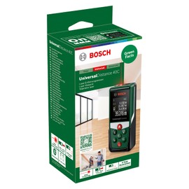 Bosch Home and Garden Laser Measure Universal Distance 40 C, Measure Distance up to 40m Precisely, Bluetooth connectivity, Measurement Functions, in Cardboard Box