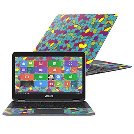 MightySkins Skin Compatible with Asus ZenBook Flip UX360CA 13.3" (2016) wrap Cover Sticker Skins Bright Stones