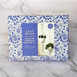 Robert Frederick Luxe Décor Macrame Hanging Planter Kit