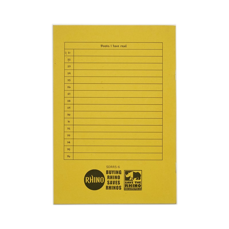 RHINO Stationery A5 Reading Record Book for Children | 40