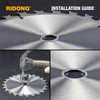 Saw Blade Bushing Set Adapter Ring, Reduction Ring Combo -