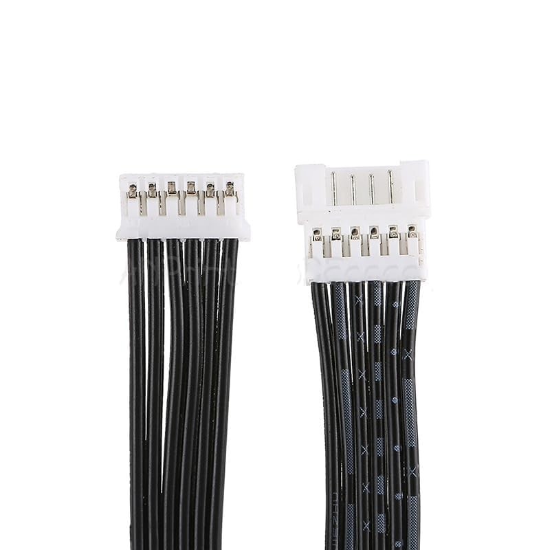 Xinjincang Black 3D Printer Stepper Motor Extension Cable, Female-to-Male Connector,