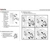 Berta 30-Pack Inset Soft Close Frameless Hinges, 110 Degree 6-Ways