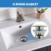 4 PCS Rubber O Rings, Rubber Washers for Faucet Sink,