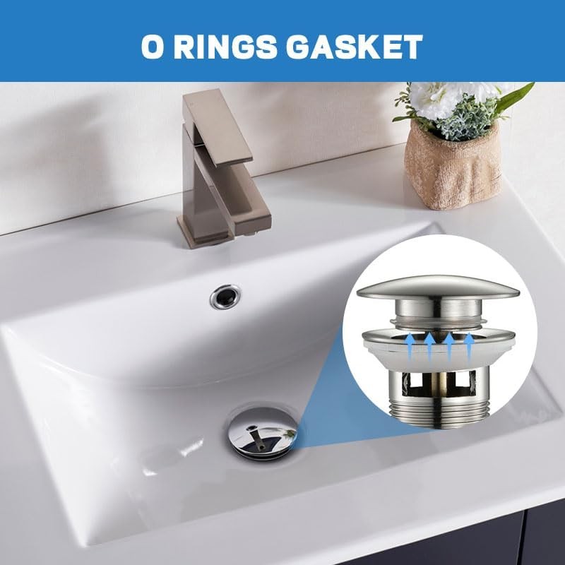 4 PCS Rubber O Rings, Rubber Washers for Faucet Sink,