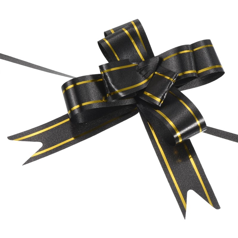 M METERXITY 100 Pack Pull Bows - Gold Thread Style