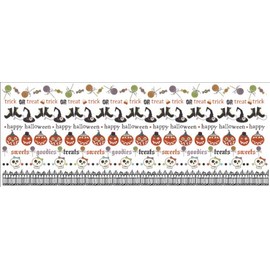 Imaginisce Hallowhimsy Collection Transylvania Transfers Rub-Ons One Sheet of 8