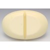 Potamoto Sozen Medium Plate, White, 7.1 inches (18 cm), Seto