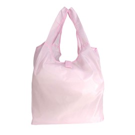 Compact Eco Bag, Taffeta, Solid Color, 9020, Pink