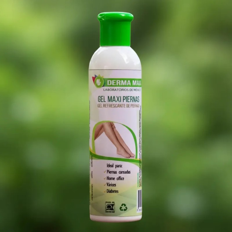 Derma Max Laboratorios De México - Gel Maxipiernas Refrescante -