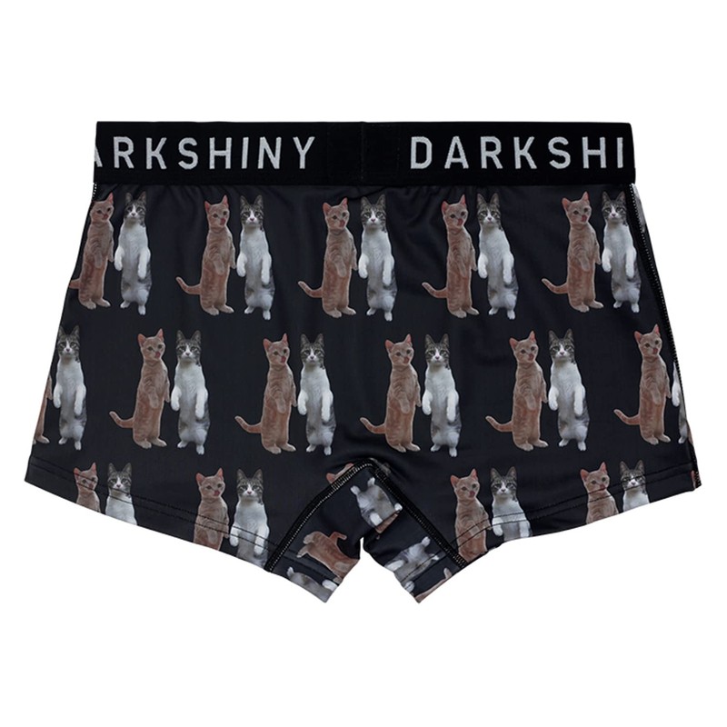 DARK SHINY Boxer Shorts, Creators' Collaboration, Flying Cat, Unisex, Nyanstai