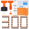 Tile Leveling System Kit,300pcs Reusable 1/16" Tile Leveler Spacers+1500pcs Cross-shaped