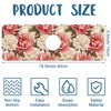 Beautiful Peony Sink Splash Guard Bright Peonies Faucet Absorbing Mat