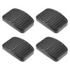 QUARKZMAN Set of 4 Non-Slip Clutch Brake Pedal Cover for
