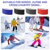 Pack of 8 Ski Strap Closures, Adjustable Ski Wrap Straps,