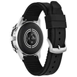Citizen CZ Smart PQ2 44MM Black Silicone Sport Smartwatch - MX1011-05X