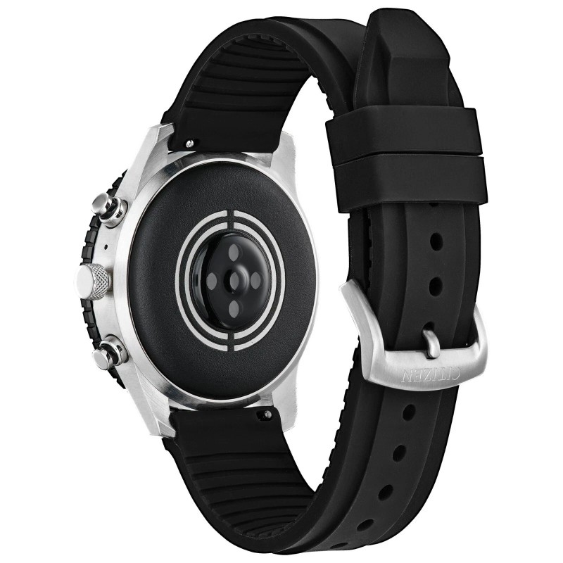 Citizen CZ Smart PQ2 44MM Black Silicone Sport Smartwatch -