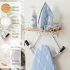 PERFNIQUE Ironing Board Holder, Iron Board Wall Mount, Ironing Board