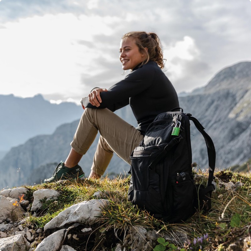 ABUS AB145/20 TITANIO 466137 Padlock, Gray