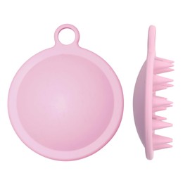 WEILA 2024New Compact Silicone Scrubber with Loop (Pink)