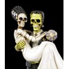 Figuren Shop GmbH Gothic Frankenskull Figurine with Bride | Fantasy