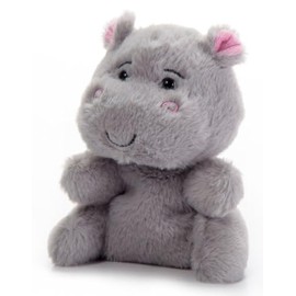 The Petting Zoo Hippo Stuffed Animal Plushie, Gifts for Kids, Nuggetz Wildlife Animals, Hippo Plush Toy, 6 inches