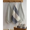 Set of 2 Kitchen Towels with Loops, Hand Towels, Wipes,