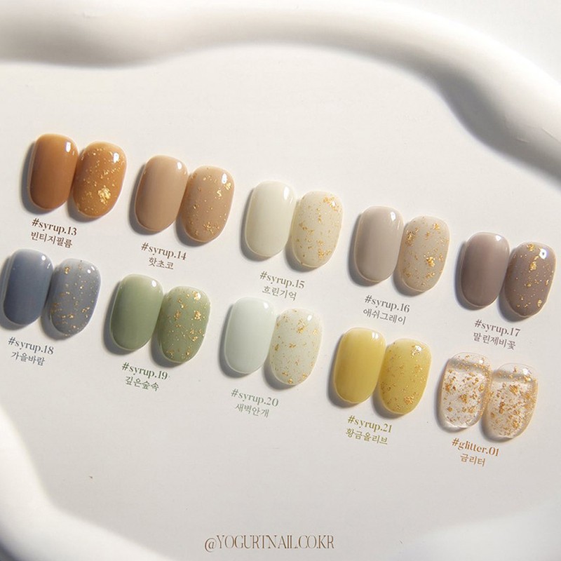 classic nail Yogurt Gel Syrup Gel Nail + 30 Parts