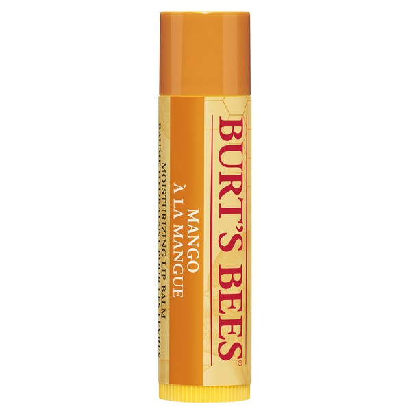 Burt's Bees 100 % natural moisturising lip balm cucumber & peppermint Mango