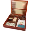 WE Games Juego combinado de madera 7 en 1 ajedrez,