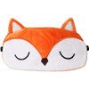 LATRAT Animal Sleep Mask, 3D Soft Fluffy Cartoon Eye Mask