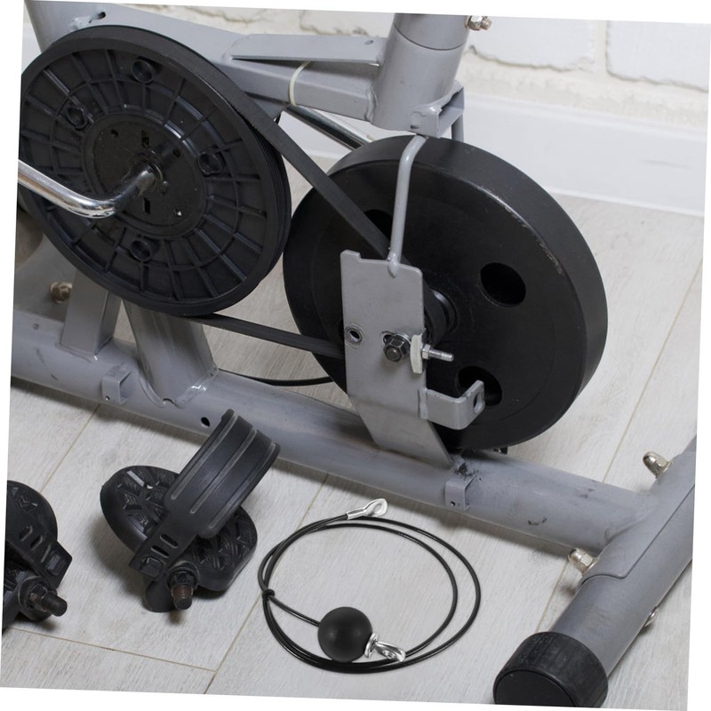 WOONEKY Fitness Pulley Cable System High Strength Steel Wire Rope