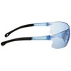 Radians Light Blue Safety Glasses, Scratch-Resistant, Wraparound
