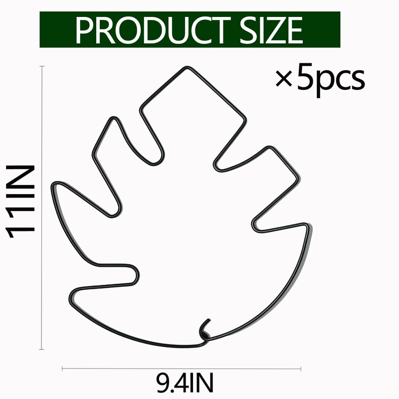 Yohsnor 5PCS Monstera Plant Stem Support - 11 * 9.4