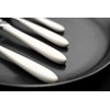 Grunwerg 2DF650W Dessert Forks, 18/10 Stainless Steel, White