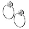 JOMOLA Bathroom Towel Ring Suction Cup Towel Holder Stainless Steel