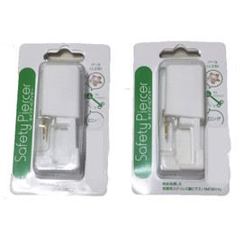 Safety Piercer (Medical Stainless Steel) 16 Gauge 0.1 inch (3 mm) Gold for Both Ears