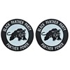 2 pcs Black Panther Party Patch - Panther Power Patch