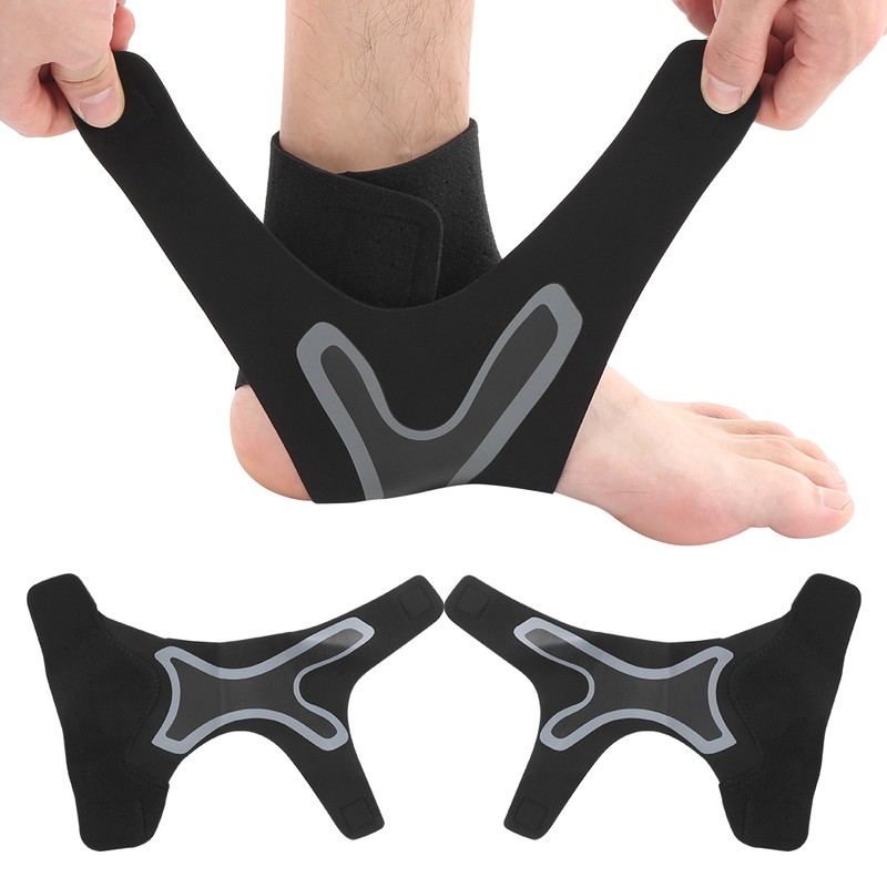 Sport Ankle Guard Sleeve Compression Sprain Prevention Outdoor Basketball Protective