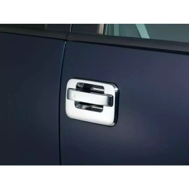 Auto Ventshade (AVS) 2004-2014 FORD F-150 4 door Chrome Door Handle Covers W/O Keypad, Pass Keyhole