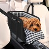 SlowTon Console Dog Car Seat - Portable Dogs Armrest Booster