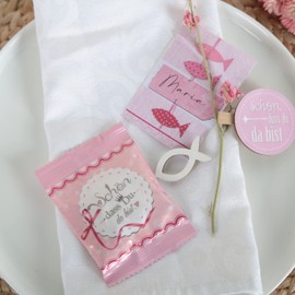 Logbuch-Verlag Gummy Bear Pink / Blue / Green Heart / Beige